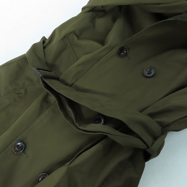 実際に弊社で買取させて頂いたBarbour/バブアー WHITLEY トレンチコート 231MCAS042/42の画像 3枚目