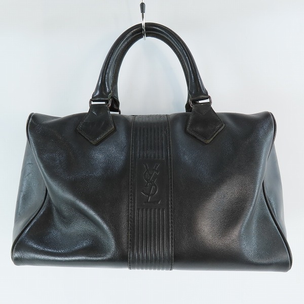 実際に弊社で買取させて頂いたYVES SAINT LAURENT/イブサンローラン レザー ハンドバッグ