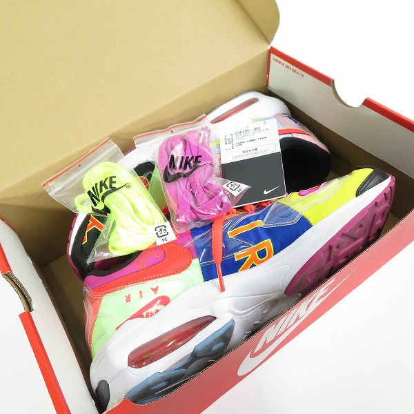 実際に弊社で買取させて頂いたNIKE×atmos/ナイキ×アトモス AIR MAX2 LIGHT QS/エアマックス2 ライト クイックストライク CJ6200-001/27.5の画像 7枚目