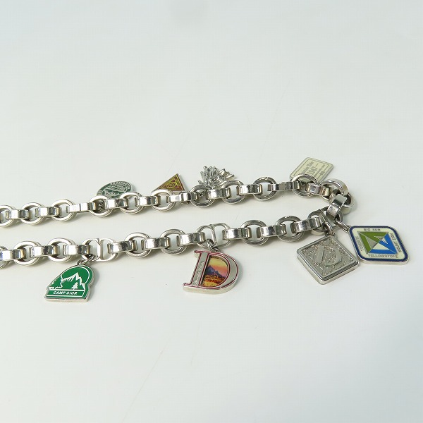 実際に弊社で買取させて頂いたDIOR/ディオール Multi Charm Necklace/マルチチャーム ネックレスの画像 3枚目