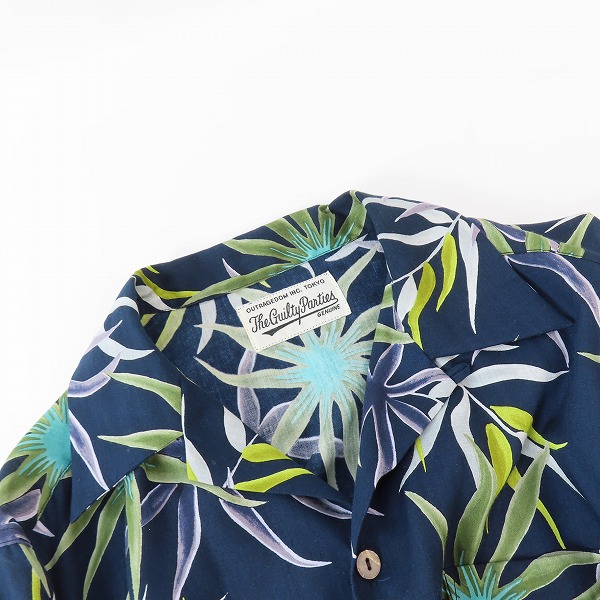 実際に弊社で買取させて頂いたWACKO MARIA/ワコマリア PRINTED FLOWER L/S HAWAIAN SHIRTS 長袖シャツ/Lの画像 4枚目