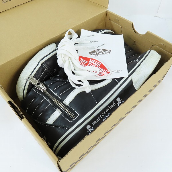 実際に弊社で買取させて頂いたVANS×master mind/バンズ×マスターマインド V38MASTERMIND SK8-HI 553610-0001 28の画像 8枚目