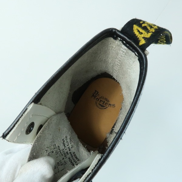 実際に弊社で買取させて頂いたDr.Martens/ドクターマーチン 8EYE/8ホール ブーツ 10072/UK6の画像 4枚目