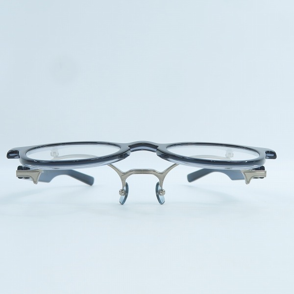 実際に弊社で買取させて頂いた999.9/フォーナインズ 跳ね上げ アイウェア/メガネフレーム NPM-57の画像 1枚目
