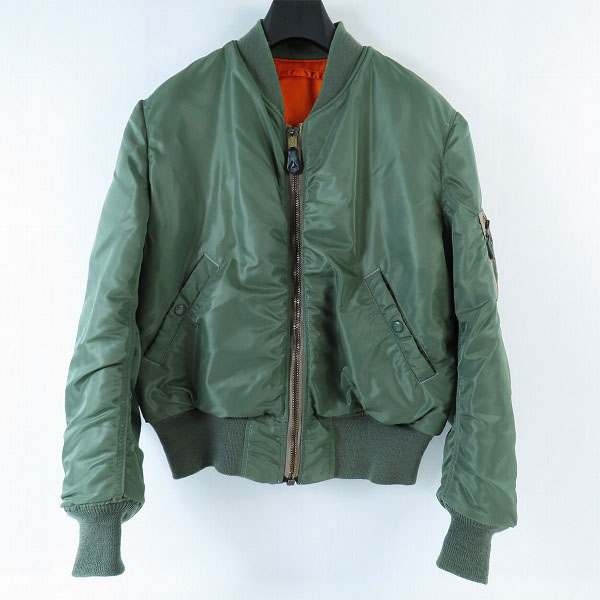 実際に弊社で買取させて頂いたThe REAL MCCOY'S/リアルマッコイズ MA-1 リバーシブル フライトジャケット MIL-J-8279D/L
