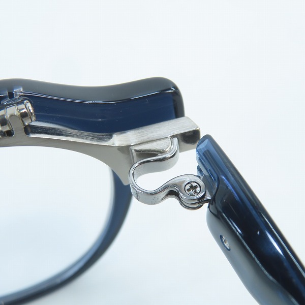 実際に弊社で買取させて頂いた999.9/フォーナインズ 跳ね上げ アイウェア/メガネフレーム NPM-57の画像 7枚目