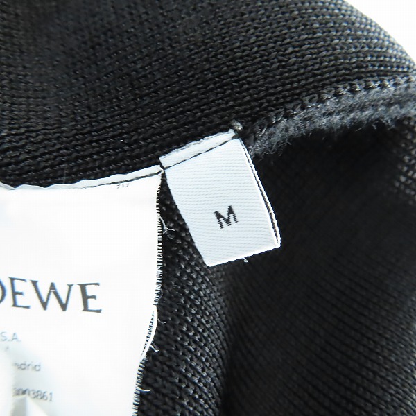実際に弊社で買取させて頂いたLOEWE/ロエベ アナグラムロゴ ジャージー ニット セーター ビッグポケット H526Y14KDK/Mの画像 5枚目