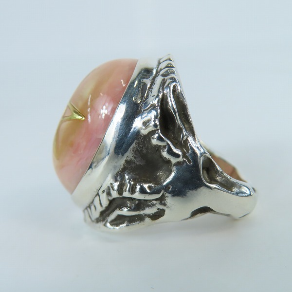 実際に弊社で買取させて頂いたALEX STREETER/アレックスストリーター エンジェルハートリング ピンクオパール/14号の画像 2枚目