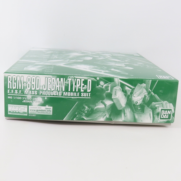実際に弊社で買取させて頂いた【未組立】BANDAI/バンダイ MG 1/100 機動戦士ガンダムUC RGM-89D ジェガン D型の画像 4枚目