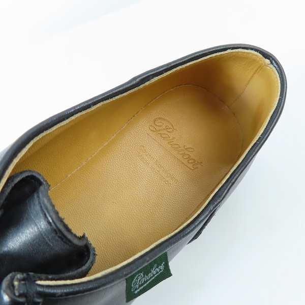 実際に弊社で買取させて頂いたParaboot/パラブーツ MICHAEL/ミカエル ブラック 94553/R40の画像 4枚目
