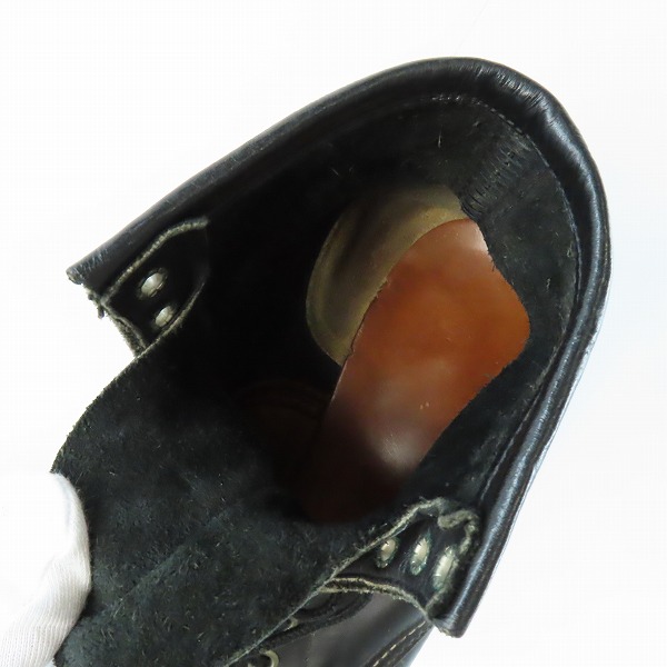 実際に弊社で買取させて頂いたRED WING/レッドウィング 四角犬タグ アイリッシュセッター モックトゥ ブーツ 8179/10Eの画像 4枚目
