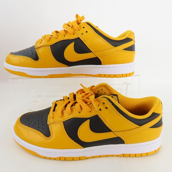 実際に弊社で買取させて頂いたNIKE/ナイキ DUNK LOW RETRO/ダンクロー レトロ チャンピオンシップ ゴールデンロッド DD1391-004/28.5の画像 3枚目