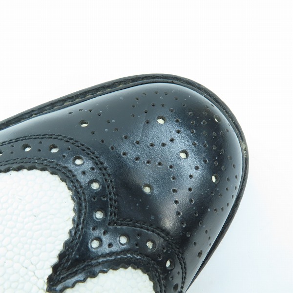 実際に弊社で買取させて頂いたPHENOMENON×REGAL/フェノメノン×リーガル ウイングチップ レザー ローファー/25の画像 7枚目