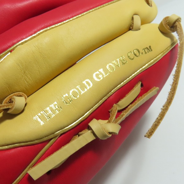 実際に弊社で買取させて頂いたRawlings/ローリングス HYPER TECH COLOR SYNC 軟式/左投げ用 オールラウンド用 グローブ/グラブ GR4HTCN55Wの画像 7枚目