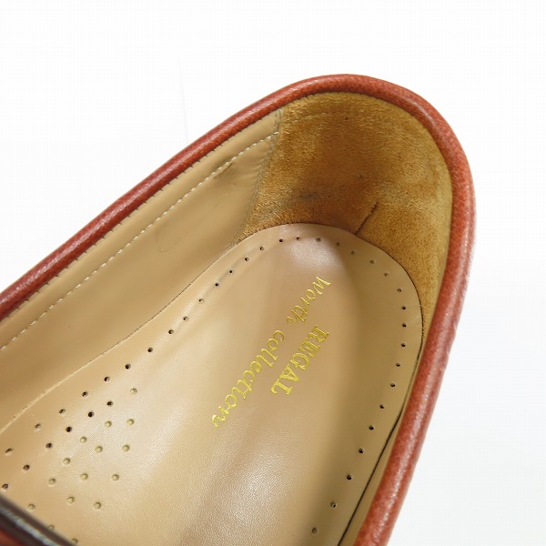 実際に弊社で買取させて頂いたREGAL worth collection /リーガル ワースコレクション ローファー 27の画像 4枚目