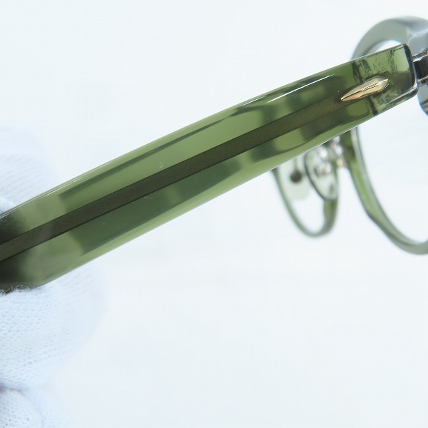 実際に弊社で買取させて頂いた999.9/フォーナインズ アイウェア/メガネフレーム NP-617の画像 7枚目