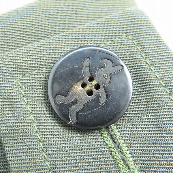 実際に弊社で買取させて頂いたMARNI/マルニ  2018 FRANK NAVIN イラストプリント コート TUMU0004CP S49310/46の画像 6枚目