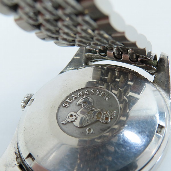 実際に弊社で買取させて頂いた【難有り】OMEGA/オメガ SEAMASTER/シーマスター 自動巻き アンティーク 腕時計/ウォッチの画像 4枚目