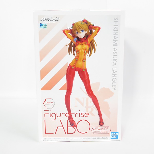 実際に弊社で買取させて頂いた【未組立】BANDAI SPIRITS/バンダイ Figure-rise LABO ヱヴァンゲリヲン新劇場版:破 式波 アスカ ラングレー