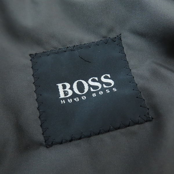 実際に弊社で買取させて頂いたHUGO BOSS/ヒューゴボス ウール/カシミヤ混 ジャケット 50の画像 2枚目