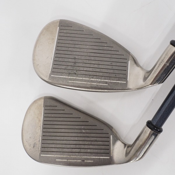 実際に弊社で買取させて頂いたCallaway/キャロウェイ Hawk Eye/ホークアイ チタン アイアン #5～9,P,A,Sw 8本セット GBB Hawk Eye UL FLEX:Rの画像 4枚目