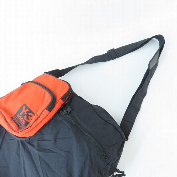 実際に弊社で買取させて頂いたY-3/ワイスリー PACKABLE AIRLINER BAG パッカブル エアライナー バッグ ショルダーバッグ FH9250の画像 4枚目