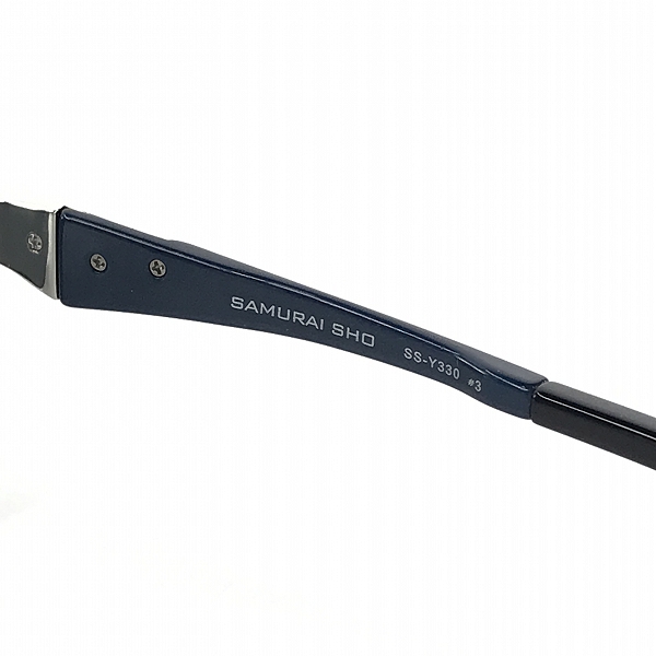 実際に弊社で買取させて頂いたSAMURAI SHO/サムライ翔 サングラス/フレーム SS-Y330 #3の画像 5枚目