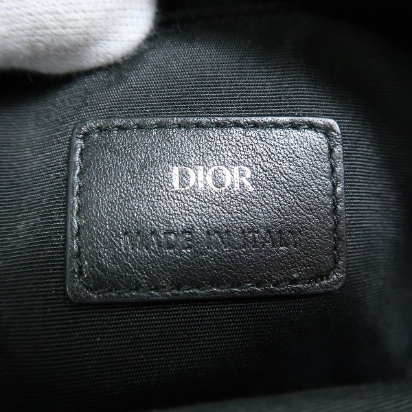 実際に弊社で買取させて頂いたDior/ディオール オブリーク マイクロポーチ ショルダー 2OBCA326YSEの画像 4枚目