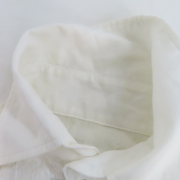 実際に弊社で買取させて頂いたIF SIX WAS NINE/イフシックスワズナイン TXS-PGS/M タキシードシャツ ホワイト/1の画像 5枚目