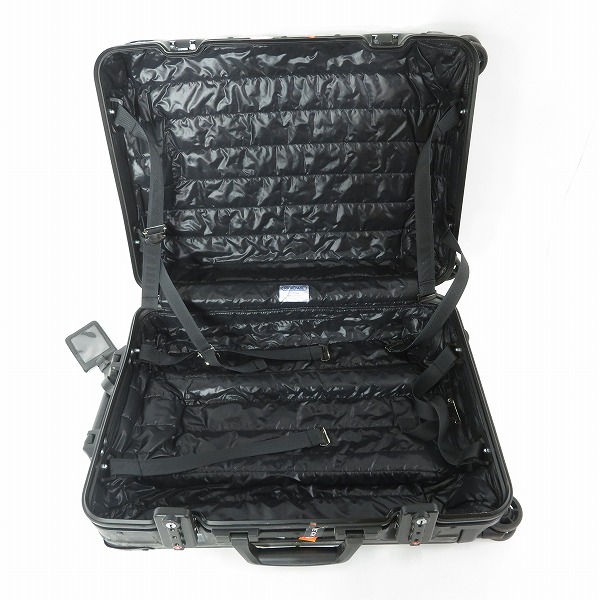 実際に弊社で買取させて頂いたRIMOWA×MONCLER/リモワ×モンクレール トパーズ ステルス キャビン S 920.90 の画像 6枚目