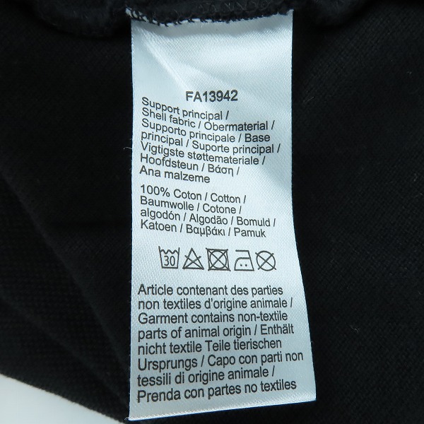 実際に弊社で買取させて頂いたLACOSTE/ラコステ ポロシャツ 半袖 FA13942/ブラック/5の画像 3枚目