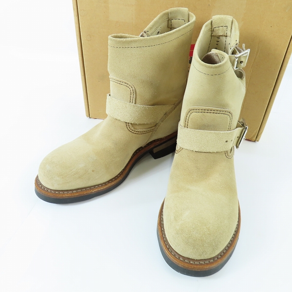 実際に弊社で買取させて頂いたRED WING/レッドウィング ショートエンジニアブーツ 2965/7.5D
