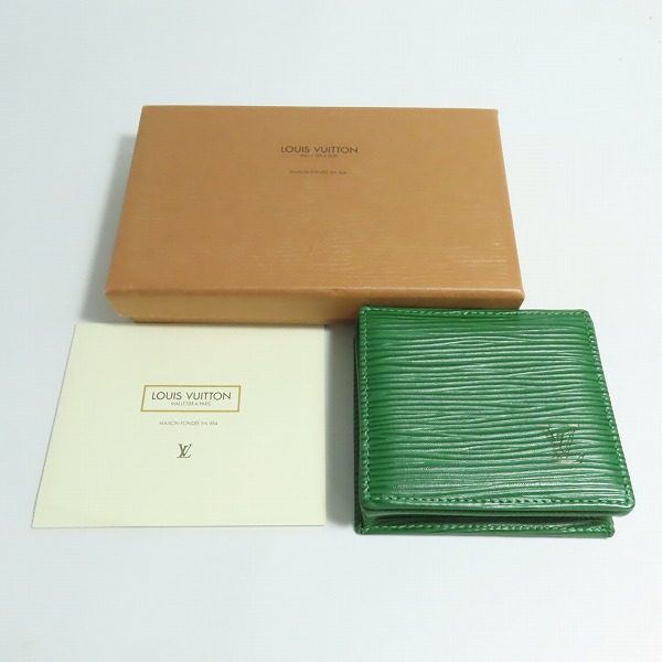 実際に弊社で買取させて頂いたLOUIS VUITTON/ルイヴィトン エピ ポルトモネ ボワット コインケース M63694の画像 8枚目