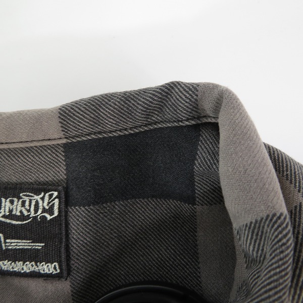 実際に弊社で買取させて頂いたSTUSSY×NEIGHBORHOOD/ステューシー×ネイバーフッド Saber.Check/C-Shirt.SS チェック柄 半袖シャツ/BESTN-SH-M02/Mの画像 8枚目