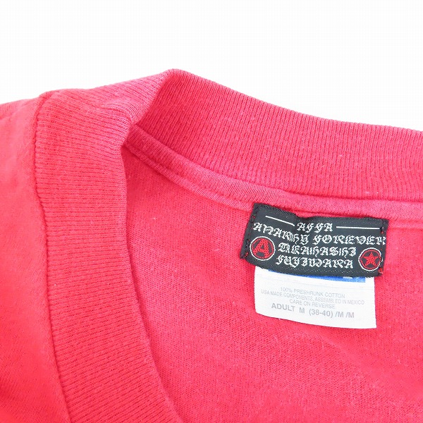 実際に弊社で買取させて頂いたAFFA/エーエフエフエー ロゴプリント 半袖Tシャツ Mの画像 4枚目