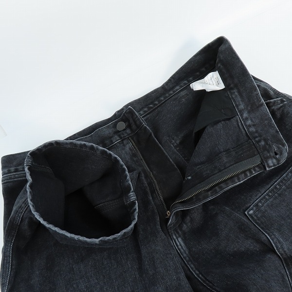 実際に弊社で買取させて頂いたCarhartt WIP/カーハート ロゴ パッチ ワイドレッグ ジーンズ/34×32の画像 6枚目
