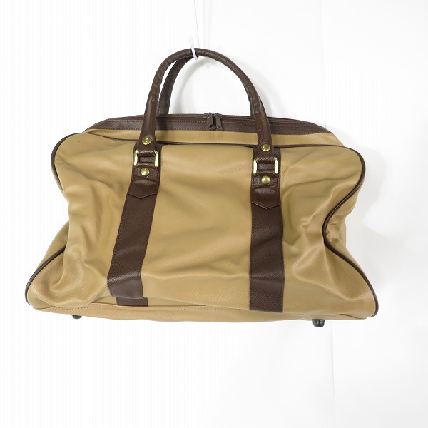 実際に弊社で買取させて頂いたBURBERRY LONDON/バーバリーロンドン  ノバチェック ボストン バックの画像 1枚目