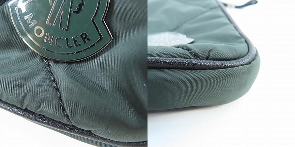 実際に弊社で買取させて頂いたMONCLER/モンクレール  セカンドバッグ ポーチ クラッチバッグ 3209A0081900 54164の画像 9枚目