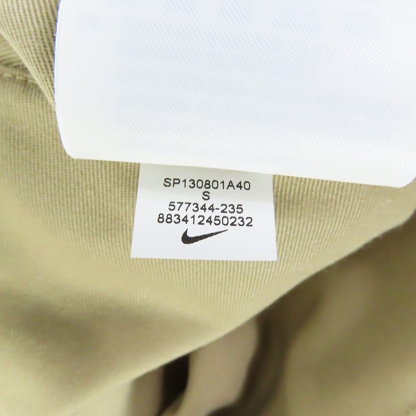 実際に弊社で買取させて頂いたF.C.Real Bristol×NIKE/エフシーレアルブリストル×ナイキ クロップド チノパンツ/チノパン 577344-235/Sの画像 5枚目