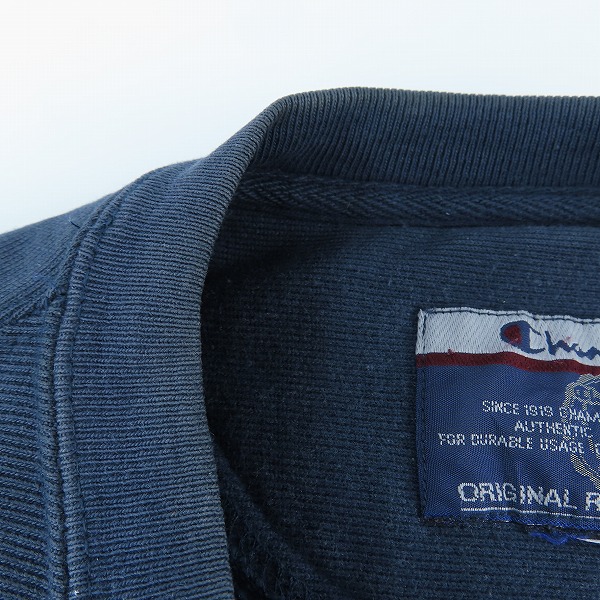 実際に弊社で買取させて頂いたchampion/チャンピオン Reverse Weave/リバースウィーブ SYRACUSE/カレッジロゴ スウェットの画像 4枚目
