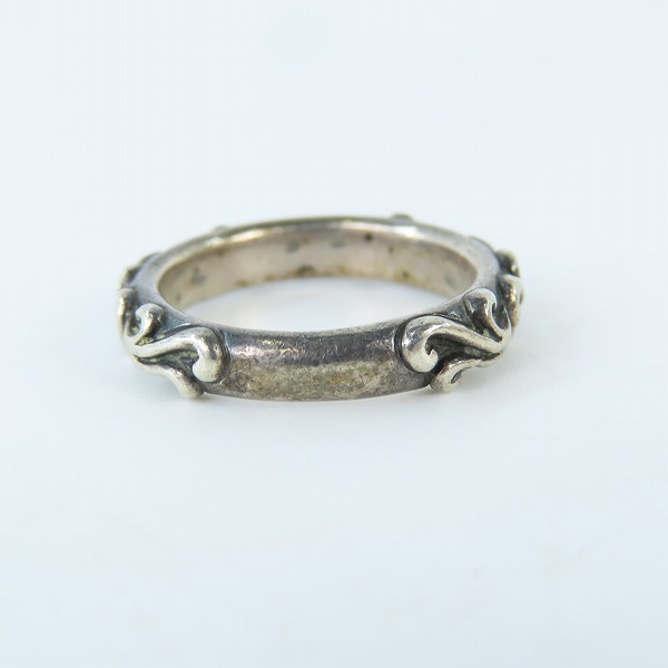 実際に弊社で買取させて頂いたBizarre/ビザール 唐草模様/アラベスク ストーン付 リング 13.5～14号の画像 4枚目