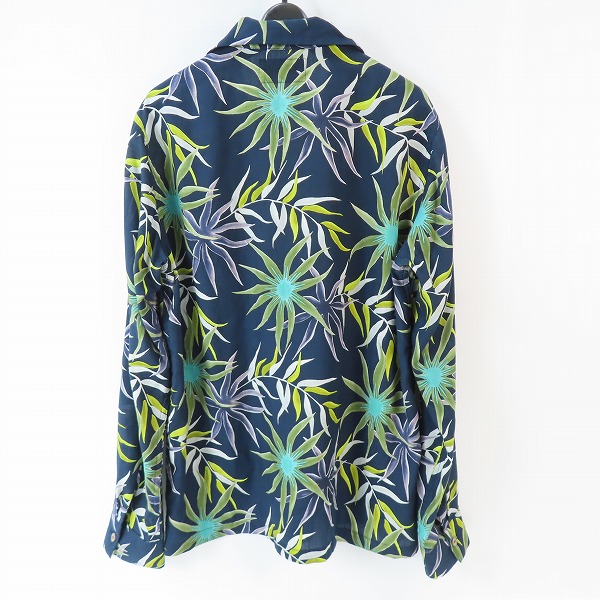 実際に弊社で買取させて頂いたWACKO MARIA/ワコマリア PRINTED FLOWER L/S HAWAIAN SHIRTS 長袖シャツ/Lの画像 1枚目