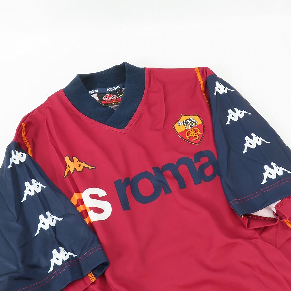 実際に弊社で買取させて頂いた【未使用】Kappa/カッパ AS ROMA/ローマ ユニフォーム 中田英寿 #8 Sの画像 5枚目