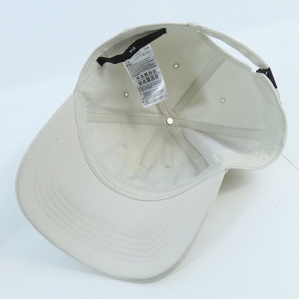 実際に弊社で買取させて頂いたY-3/ワイスリー LOGO CAPロゴ キャップ H62982/OSFMの画像 4枚目