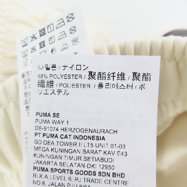 実際に弊社で買取させて頂いたWIND AND SEA×PUMA/ウィンダンシー×プーマ T7 TRACK PANTS コラボ トラックパンツ 530903-02/Mの画像 5枚目