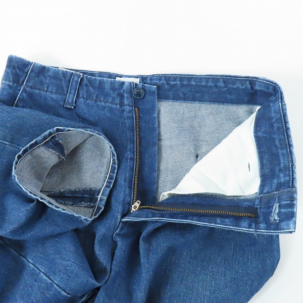 実際に弊社で買取させて頂いたDESCENDANT/ディセンダント テーパード デニムパンツ/2の画像 5枚目