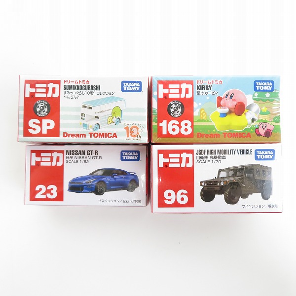実際に弊社で買取させて頂いた【未開封】トミカ 初音ミク/グリコワゴン/アルフォード/すみっコぐらし/星のカービィ/日産 GT-R/自衛隊 高機動車 7点セットの画像 3枚目