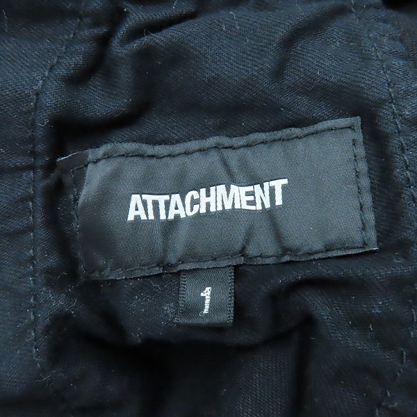 実際に弊社で買取させて頂いたATTACHMENT/アタッチメント ハイパワーストレッチツイル バイカーパンツ AP03-208/1の画像 3枚目
