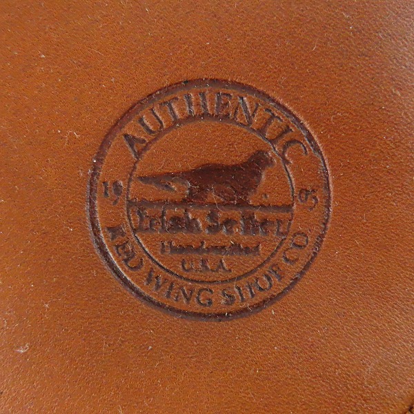 実際に弊社で買取させて頂いたRED WING/レッドウィング 犬刻印 アイリッシュセッター ブーツ 879/11EEの画像 5枚目
