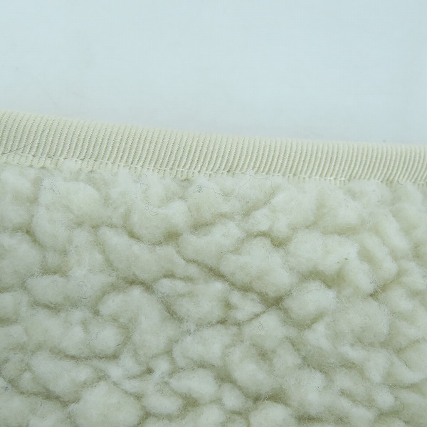 実際に弊社で買取させて頂いたPENDLETON/ペンドルトン ボア フリースジャケット ホワイト/Lの画像 7枚目